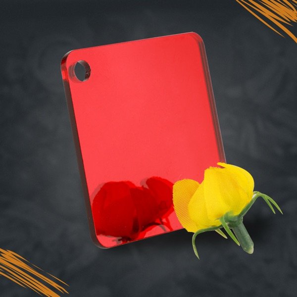 Red Mirror Acrylic Sheet